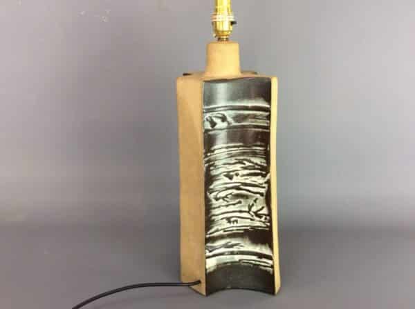 Rare Tremaen Cornish Studio Pottery Lamp