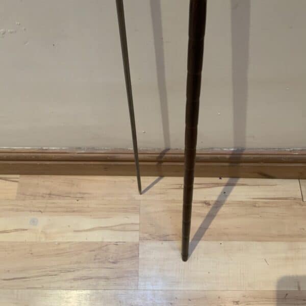 Gentleman’s walking stick sword stick with silver collar - Image 24