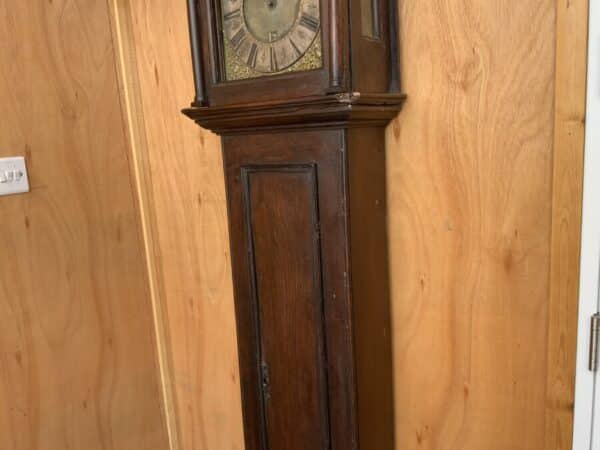 Long case 17th century 30 hr birdcage movement Granger of Sibson Antique Clocks 8