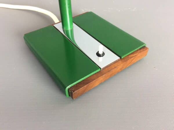 Mid Century Green Desk Lamp by Prova c1970’s Desk Lamp Antique Lighting 6