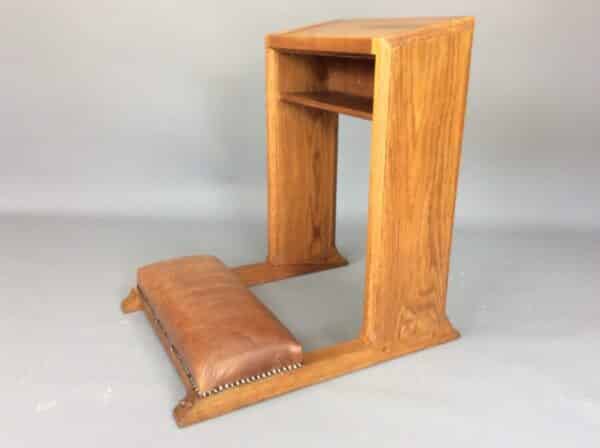 Robert 'Mouseman' Thompson Oak Prayer Desk