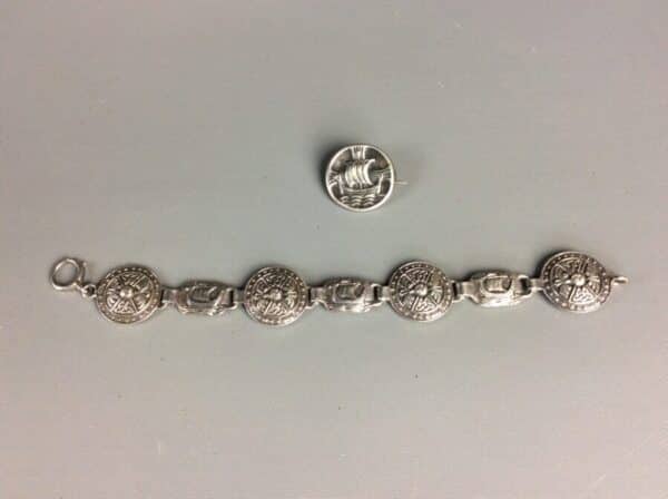 Vintage Scottish Robert Allison Bracelet & Brooch