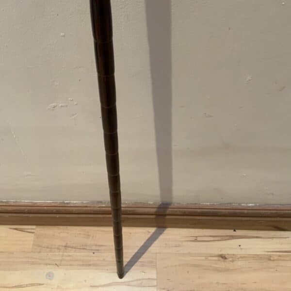 Gentleman’s walking stick sword stick with silver collar - Image 5