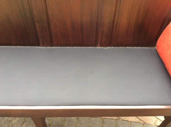 Georgian Mahogany Settle Bench Seat / Daybed - Image 8