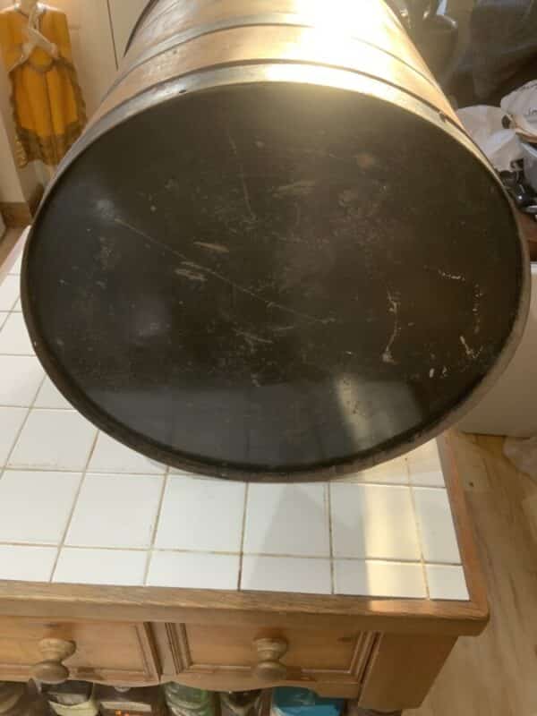 Toleware Flour tin container - Image 34