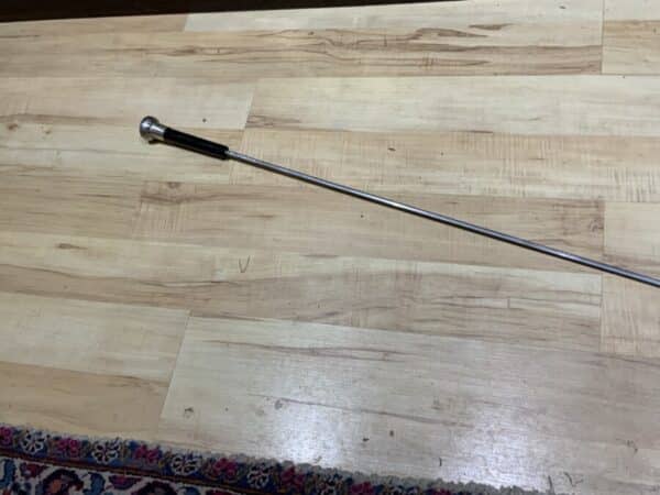 R.S.M 1920’s silver topped cane walking stick sword stick Miscellaneous 15
