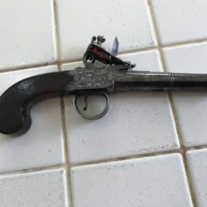 Queen Ann Belt pistol by Jackson of London Antique Guns