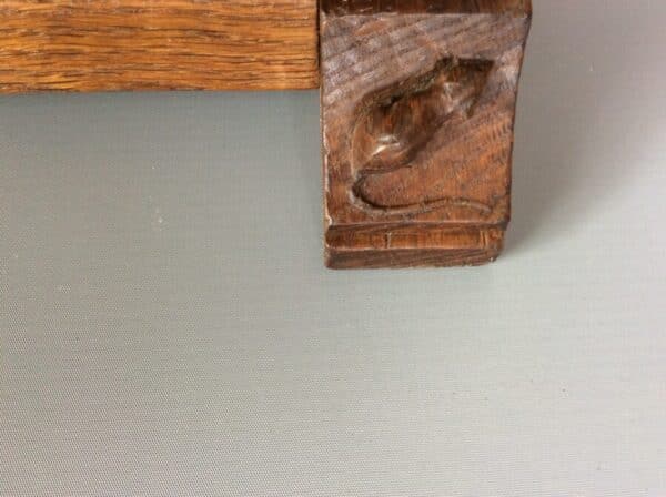 Robert 'Mouseman' Thompson Oak Prayer Desk - Image 7