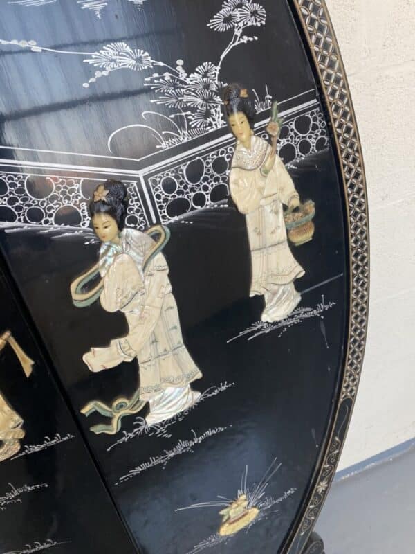 Large 20th century oriental screen - Image 7
