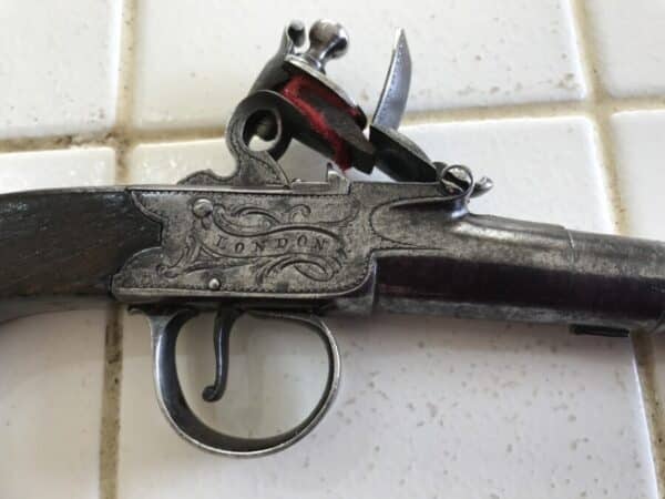 Queen Ann Belt pistol by Jackson of London Antique Guns 4