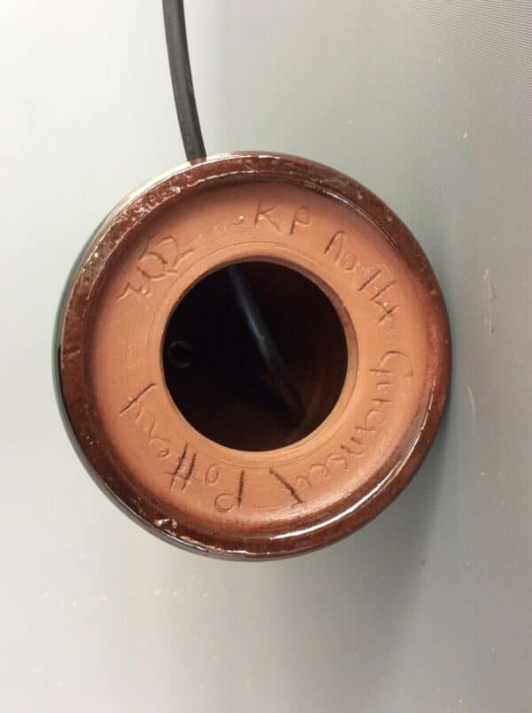 Mid Century Guernsey Pottery Ceramic Lamp Base - Image 4