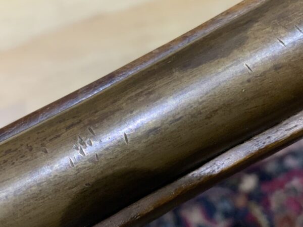 Flintlock pistol by Ketland London brass barrel - Image 11