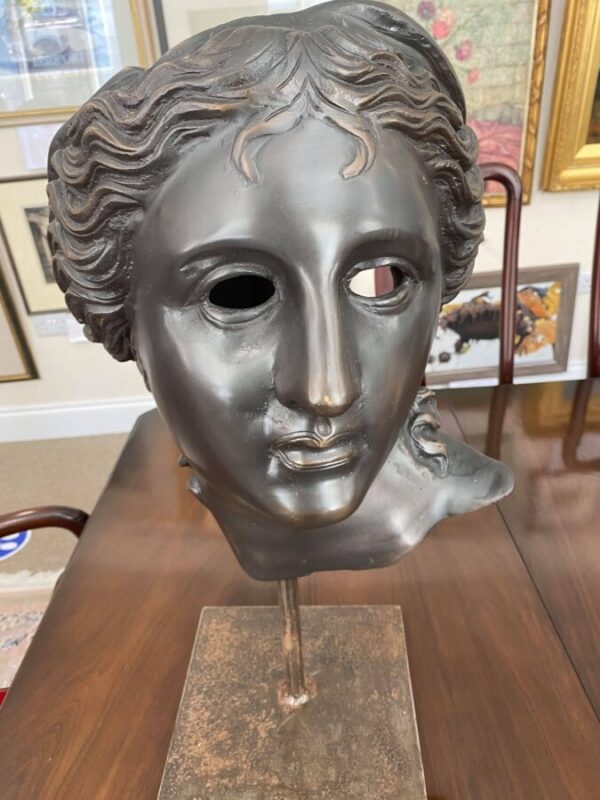 Aphrodite Bronze Head bronze Antique Metals 3