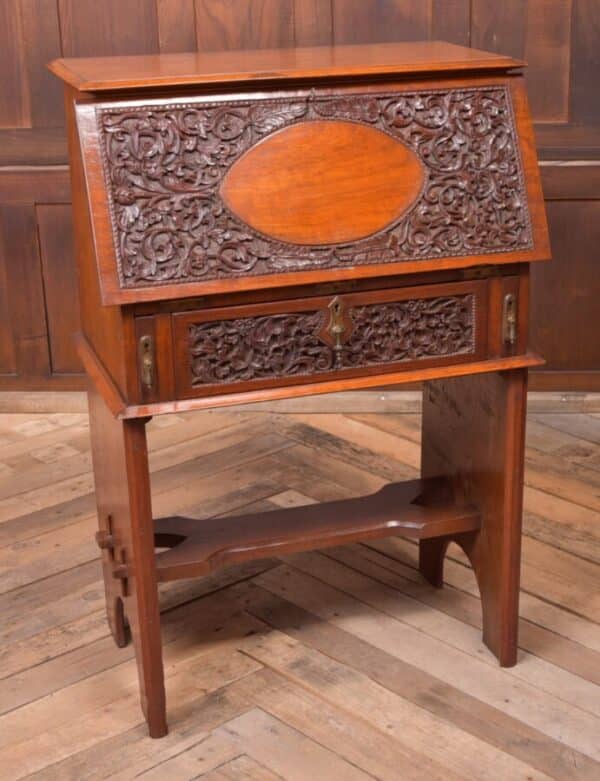 Anglo-Indian Elm Bureau SAI1952 Antique Bureau 3