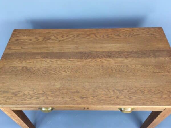 1930's Solid Oak Teachers Desk - Image 7