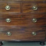 Bow Fronted Chest of Draws bow front chest of drawers Miscellaneous