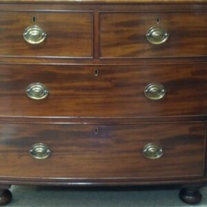 Bow Fronted Chest of Draws bow front chest of drawers Antique Furniture