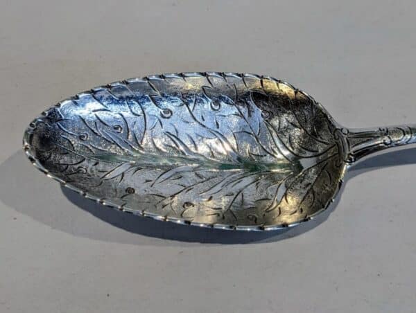 Pair of Georgian Spoons Georgian Antique Silver 7