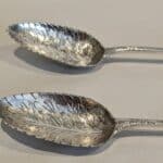 Pair of Georgian Spoons Georgian Miscellaneous