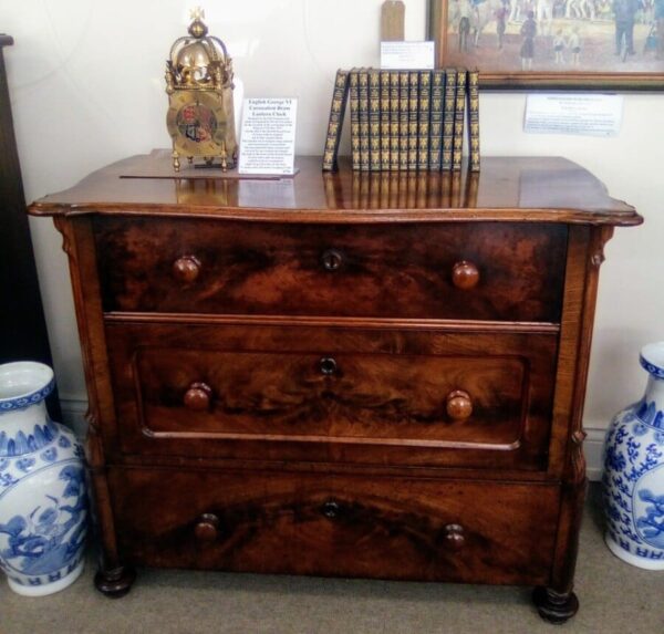 Burr Walnut Chest of Draws burr walnut Miscellaneous 3