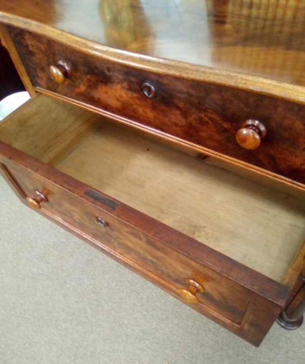 Burr Walnut Chest of Draws burr walnut Miscellaneous 6