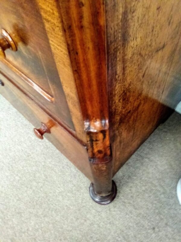 Burr Walnut Chest of Draws - Image 5