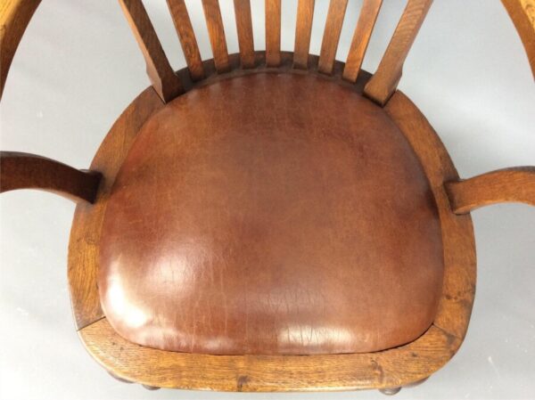 Air Ministry Captains Desk Chair Air Ministry Antique Chairs 4