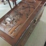 Chinese carved Camphor Wood Chest Chinese box Miscellaneous