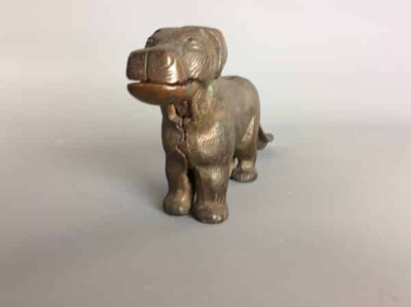 Linton Design Dog Shaped Nutcracker animals Antique Collectibles 6