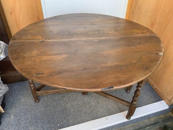 Credence table 1750’s oak peg jointed Antique Furniture 16