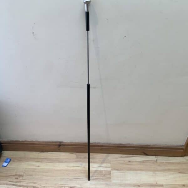 Gentleman’s walking stick sword stick with silver handle - Image 15