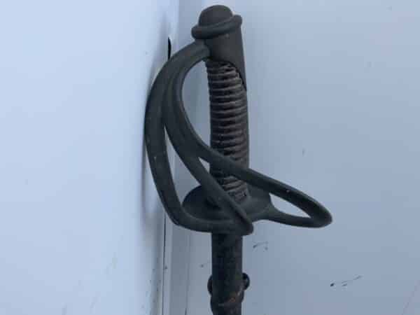 French Heavy Cavalry Sabre with Scabbard Georgian - Image 6