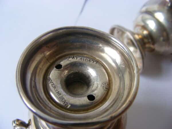 Rare 2 x Sterling Silver Trophy Loving Cup Huddersfield & District Cricket Club 1953 1954 League Sykes Cup - Image 7