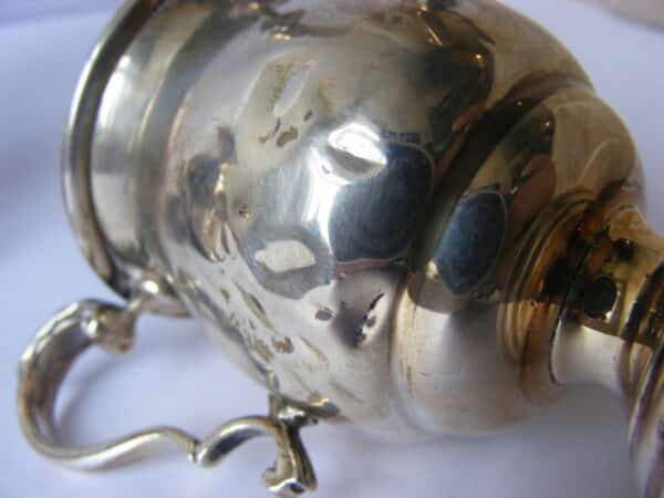 Rare 2 x Sterling Silver Trophy Loving Cup Huddersfield & District Cricket Club 1953 1954 League Sykes Cup - Image 10