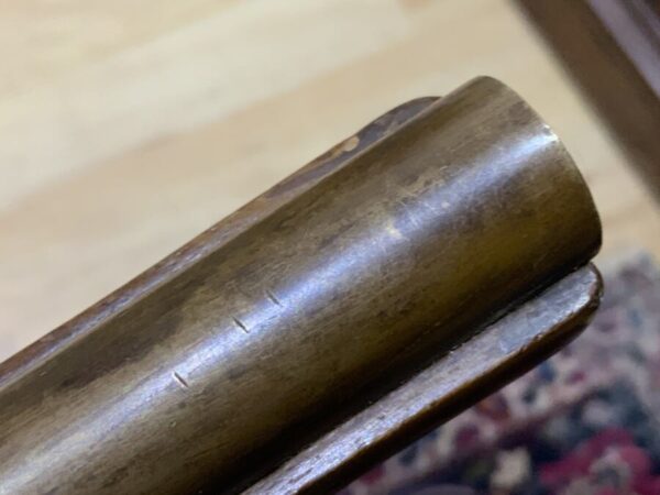 Flintlock pistol by Ketland London brass barrel - Image 12