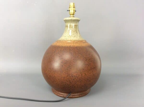 Large Pottery Lamp