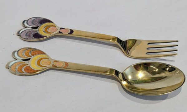 Enamel Spoons Danish Silver Miscellaneous 4