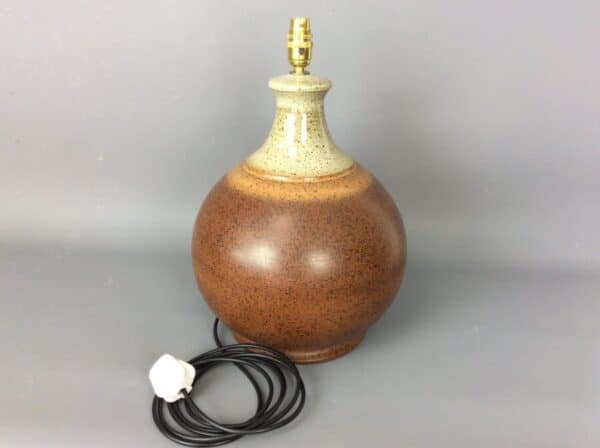 Large Pottery Lamp - Image 2