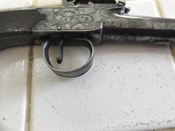 Queen Ann Belt pistol by Jackson of London Antique Guns 7