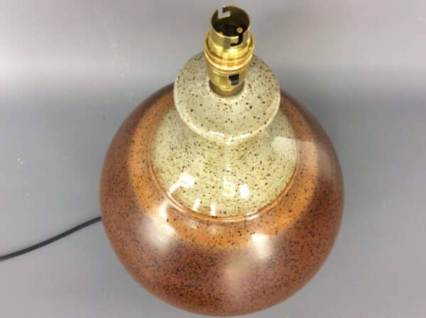 Large Pottery Lamp - Image 5