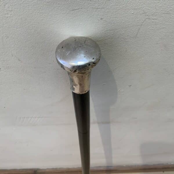 Gentleman’s walking stick sword stick with silver handle - Image 4