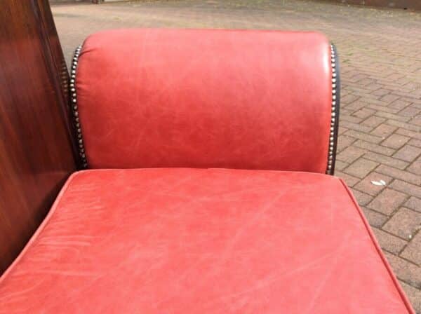 Georgian Mahogany Settle Bench Seat / Daybed - Image 2