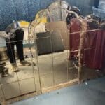 Very Rare large Art Deco mirror Antique Mirrors