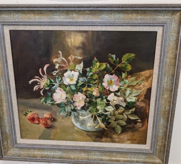 'Honeysuckle and Wild Roses'