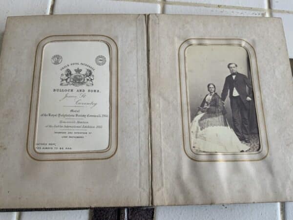 Abraham Lincoln’s English side of Family’s Album Antique Collectibles 13