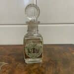 Perfume Bottle Paris French 19th Century Antique Glassware