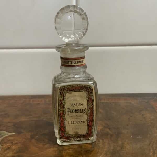 Perfume Bottle Paris French 19th Century Antique Glassware 7