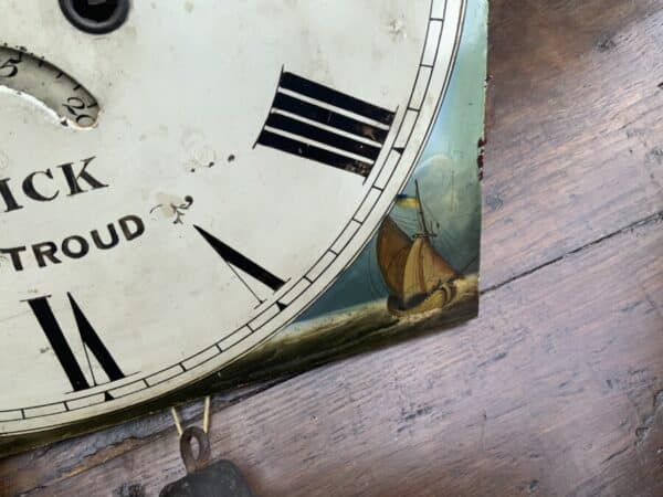 Grandfather Clock Mahogany 8 day late Georgian - Image 18