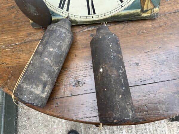 Grandfather Clock Mahogany 8 day late Georgian - Image 19