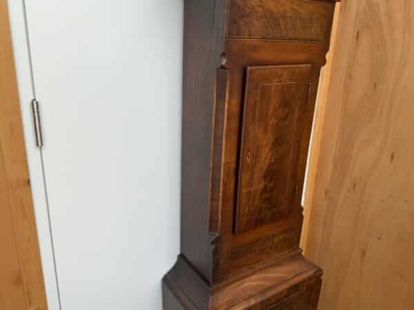 Grandfather Clock Mahogany 8 day late Georgian - Image 10